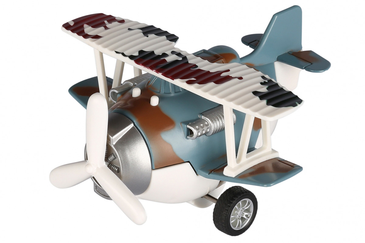 Самолет металический инерционный Same Toy Aircraft синий SY8016AUt-4