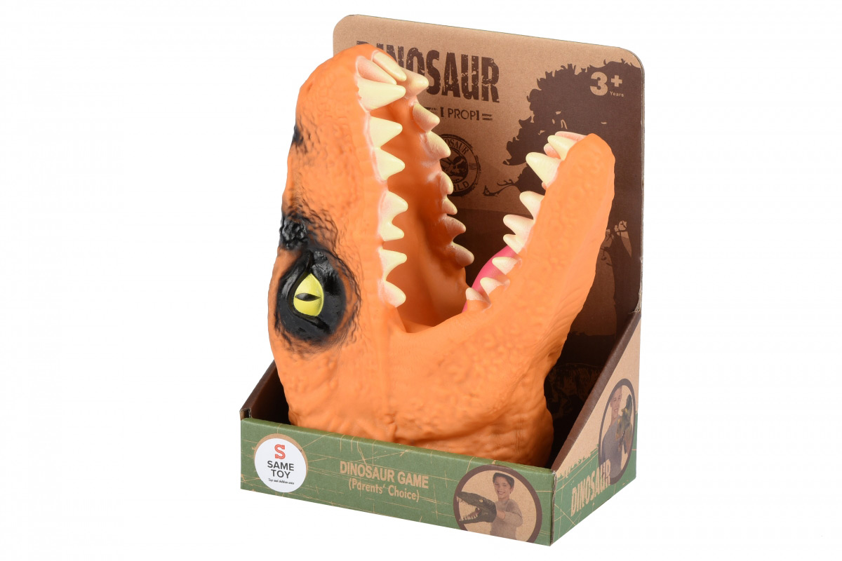 Игрушка-перчатка Same Toy Dino Animal Gloves Toys оранжевый AK68622-1Ut3