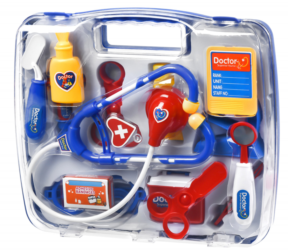 Игровой набор Same Toy Доктор в кейсе синий 7735AUt