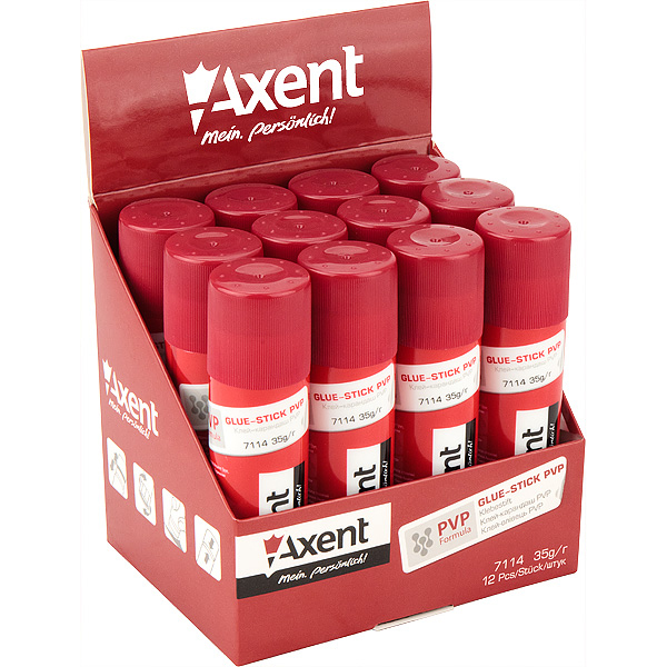 Клей-олівець PVP 35 г Axent