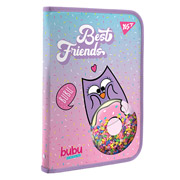 Папка факультативна пластикова з бабл-бейджем А4 FC Bubu Yes 491807