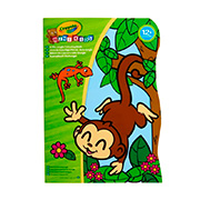 Розмальовка Crayola Mini Kids Джунглі 16 сторінок 25-1480-3