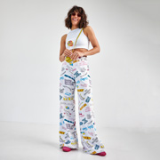 Штани палаццо колекція 1991 Wear me білі CB000003413