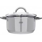 Каструля з кришкою Bravo Chef 22см 4.35 л BC-2001-22