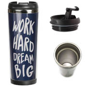 Термокружка ZIZ Мрій Працюй 380 мл 21098