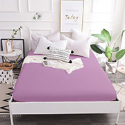 Простирадло на гумці 16-3310 Lavander Herb Mikrosatin Premium MirSon