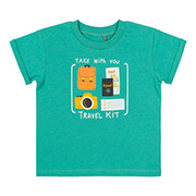 Футболка для хлопчика ФБ974 супрем Бембі 600-зелений