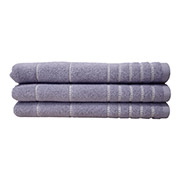 Рушник махровий Desmal Delux 400г SoundSleep сірий