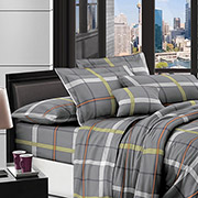 Простирадло Клітинки 600736 полікоттон Selena