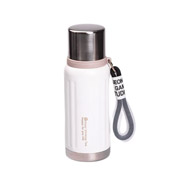 Термос з кришкою flip та ремінцем 600 мл Enjoy Yiwu HP-14-9W білий