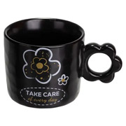 Чашка фарфорова 250 мл Take Care Of Every Day Yiwu FM-14C