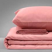 Простирадло MirSon сатин 0132 Silvia рожева