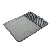 Сушка для посуду з текстильним килимком 46х20х5,5 см Homax BR-07