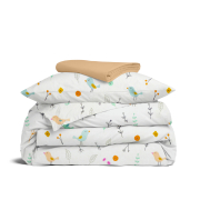 Дитяча постільна білизна в ліжечко MINT SONGBIRDS Cosas м'ята