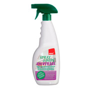 Засіб для чищення будь-яких поверхонь без миття 750 мл Spray and Wipe Sano 7290000292915