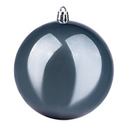 Новогодняя игрушка Шар перламутровый Yes! Fun 973515 глубокий синий 10 см