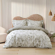 Постільна білизна Wesiya сатин Lotus Home оливкова