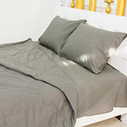 Літній спальний комплект 2400 EcoSilk 16-5803 Geronimo ковдра, простирадло і наволочки MirSon