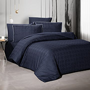 Постільна білизна Rodel Navy Blue сатин-преміум La Romano