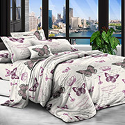Постільна білизна Поема метеликів 600340 полікоттон Selena