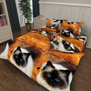 Постільна білизна Коти мілашки полікоттон Selena 600327