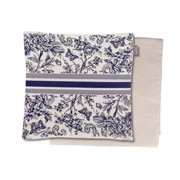 Наволочка декоративна гобеленова Lefard синя