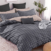 Постільна білизна Вишукані клітинки 102115 бязь-люкс Selena