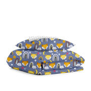 Дитяча постільна білизна в ліжечко FOX CS12 Cosas стальний