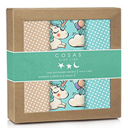 Набір пелюшок Mint Unicorn бязь Cosas 3 шт