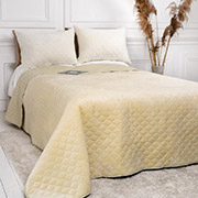 Покривало Ромб круглий Velour ТЕП бежеве