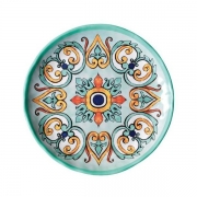 Набір десертних тарілок 6 предметів 21,5 см Medicea Brandani 53911-set бірюзовий