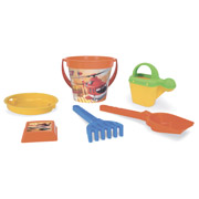 Набір для гри з піском 6 єлементів Літаки Disney Wader 77337