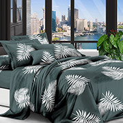 Постільна білизна Зелене листя 600719 полікоттон Selena