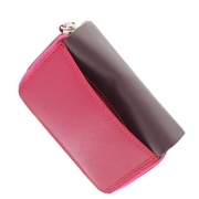 Женский кожаный кошелек Visconti RB-53 Hawaii plum multi