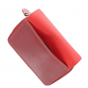 Жіночий шкіряний гаманець Visconti RB-53 Hawaii red multi