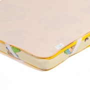 Дитячий водонепроникний наматрацник Еко Пупс Поверхня Premium Персиковий