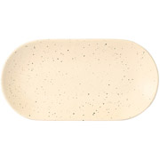 Блюдо порцелянове овальне 25 см Sandy Cream Limited Edition ZH-7013-6