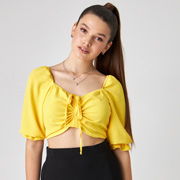 Блуза літня Wear me жовта CB000003463