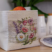 Корзинка гобеленова Лавандовий садочок Прованс