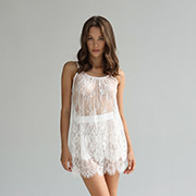 Гіпюровий комплект 24059 топ і шорти German Volf білий