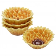 Набор пиал 17 см 4 предмета Солнечный сад Certified International 22237-set