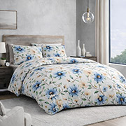 Комплект постільної білизни бавовняний Ethereal Flore SoundSleep ранфорс