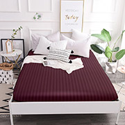 Простирадло на гумці MirSon сатин-жаккард Aldo