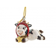 Фігурка декоративна 4х6,5 см Корівка Lefard 192-090