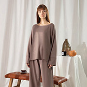 Домашній костюм Marche Penelope vizon темно-бежевий