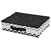 Органайзер складаний 16 секцій 35х27х9 см Zigzag Handy Home ZSH-03 біло-сіро-чорний