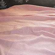 Плед-простирадло бавовняне Косичка пудра Selena 509102