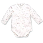 Боді 1433251кур інтерлок Татошка молочний із принтом