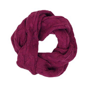 Снуд детский Коса 17х100 Art Knit фуксия