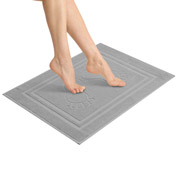 Килимок для ванної кімнати Ideia сірий
